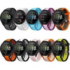 Replacement Silicone Sports Strap Quick Fit Watch Band For Garmin Forerunner 165