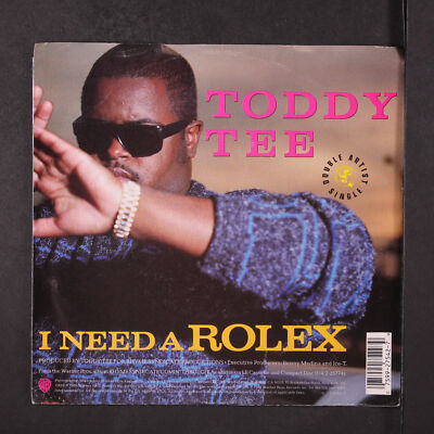 TODDY TEE / DOMINATION: i need a rolex / you haven