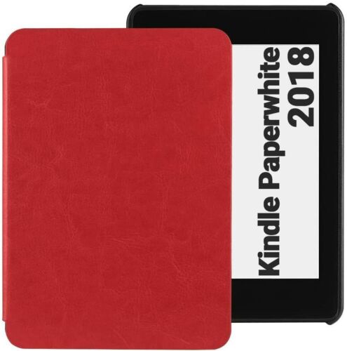 EasyAcc Case for Kindle Paperwhite 2018 10th Generation - Red - Picture 1 of 8