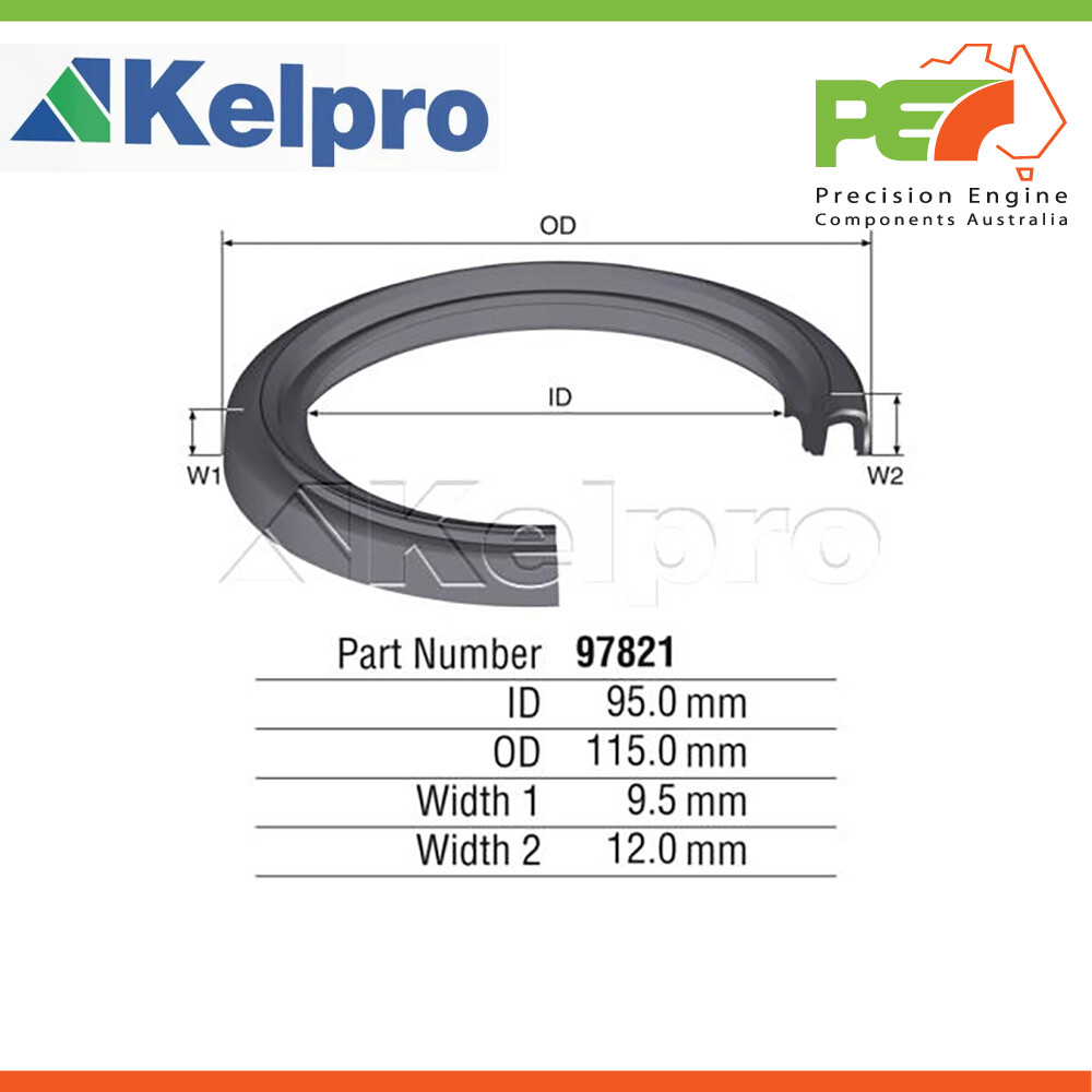 Kelpro KELPRO Oil Seal To Suit Toyota Land Cruiser 1 100 Series 4.2D (HZJ105 ...