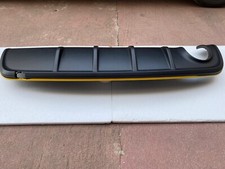 Spoiler Dam Rear Bumper Julietta Yellow Edge Single Exhaust Original Spoiler Dam Rear Bumper Julietta Yellow Edge Single Exhaust Original