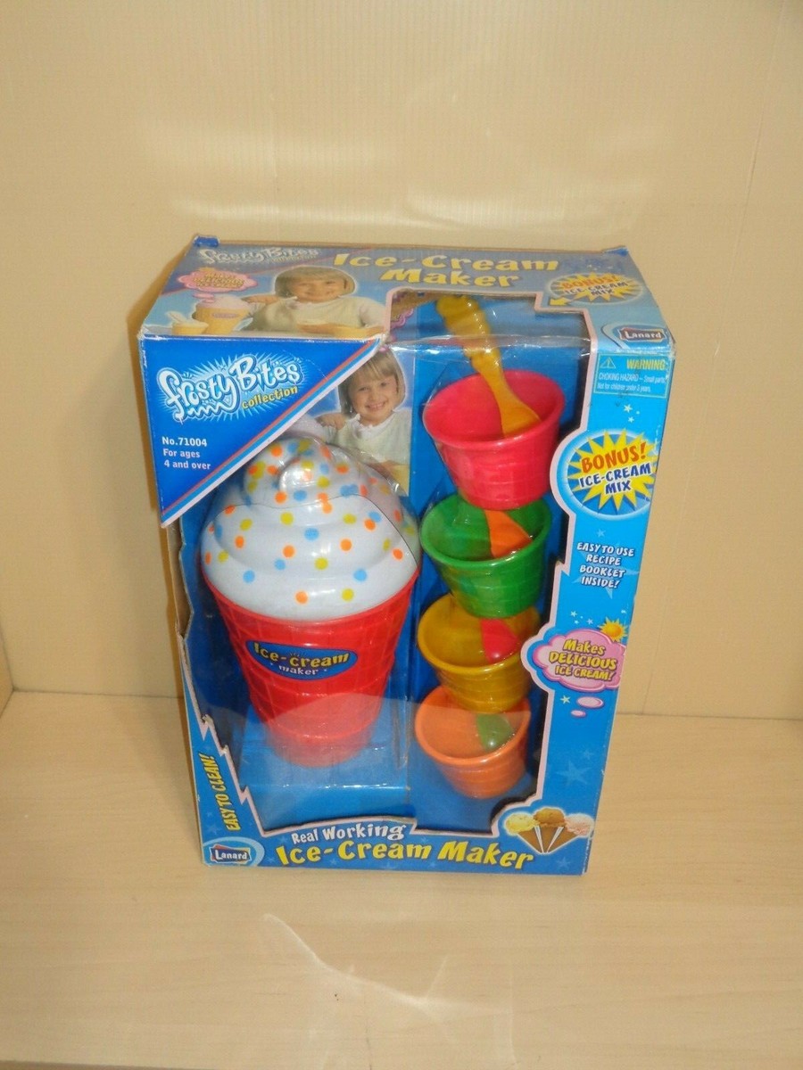 Frosty Bites Collection Ice-Cream Maker #71004 by Lanard Age 4