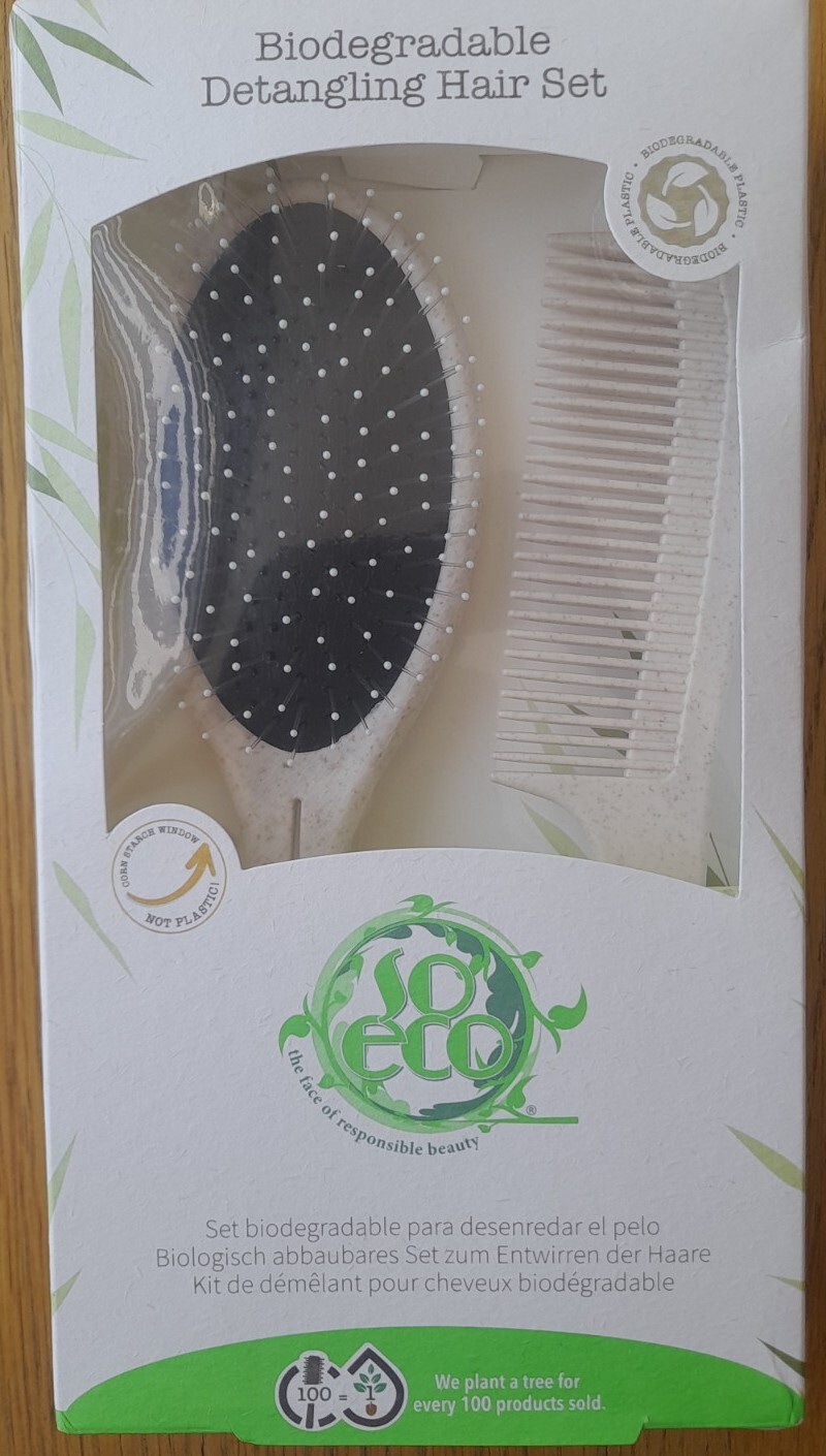 So Eco Biodegradable Detangling Hair Set