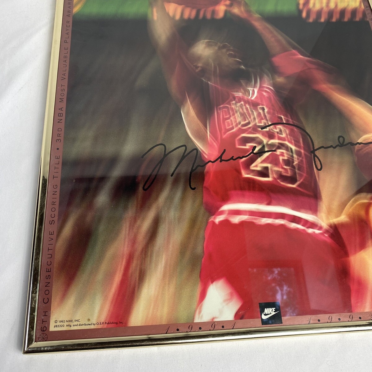【激レア】Nike Michael Jordan ポスター Vintage Original 1985 Michael Jordan NIKE Poster ROOKIE