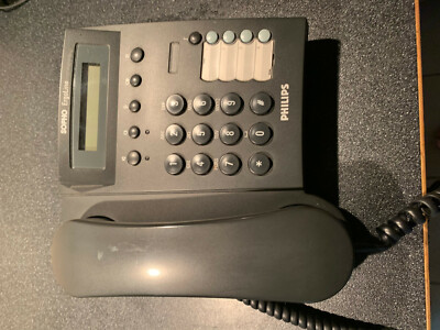 Philips Sopho Ergoline D320-4 Telefon schwarz 