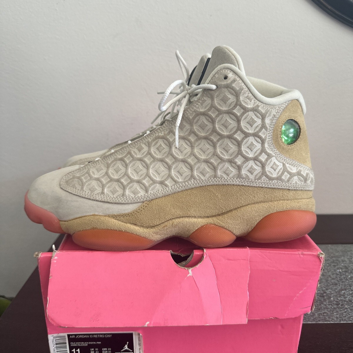 Size 11 - Air Jordan 13 Retro Chinese New Year Pink Tan 