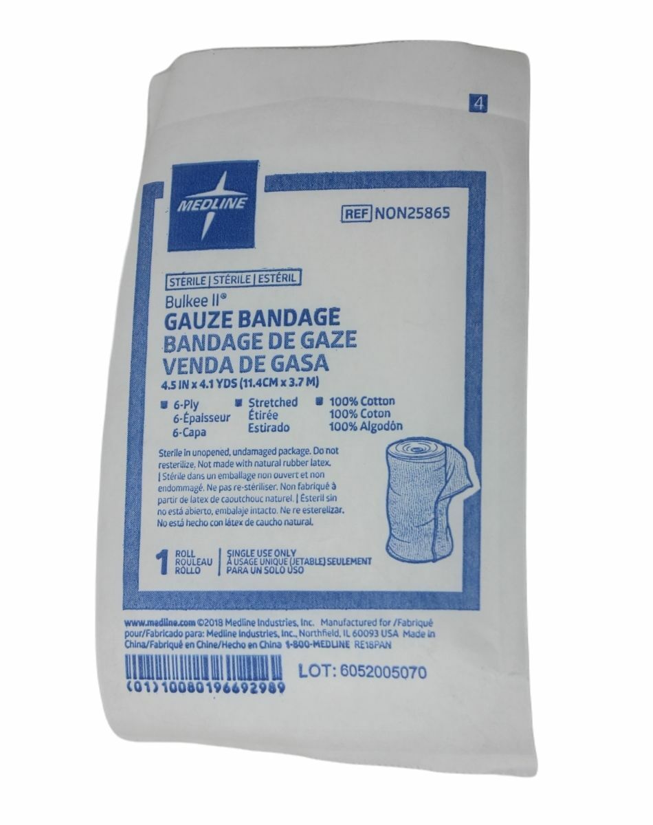 Medline NON25865 Bulkee II Gauze Bandage 4.5 Medline NON25865 Bulkee II Gauze Bandage 4.5