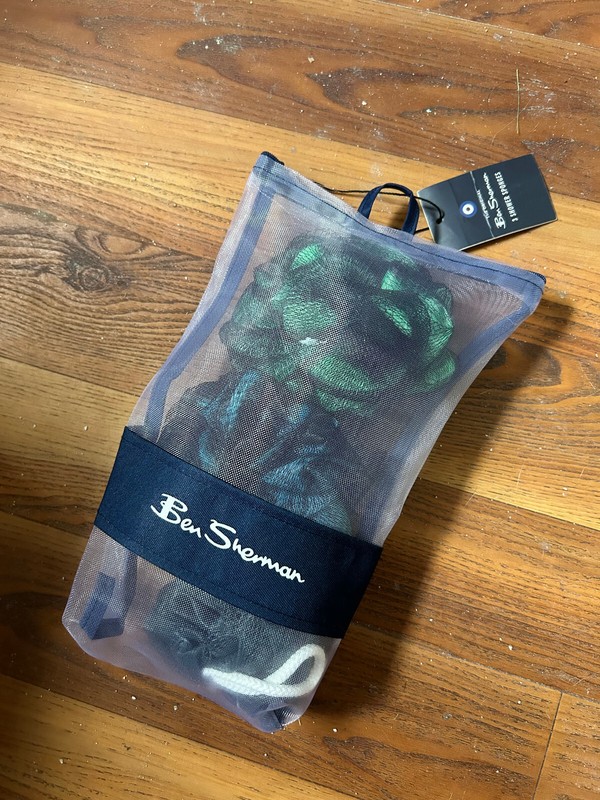 Ben Sherman 3 Shower Sponges