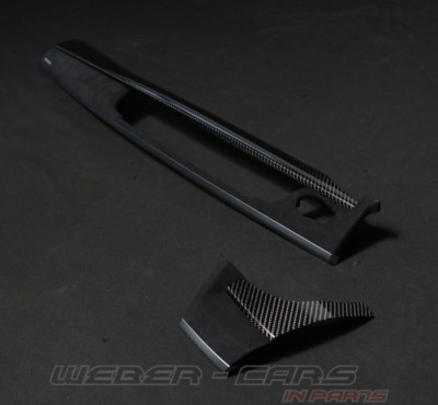 BMW X6 F16 M F86 M PERFORMANCE CARBON Dekor Leisten vorne COCKPIT Rechtslenker