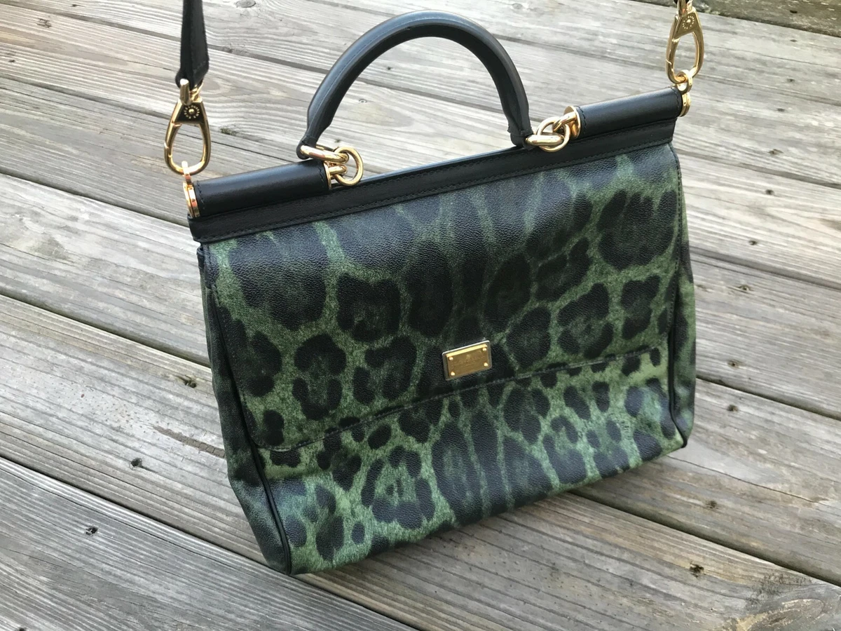 green dolce and gabbana bag