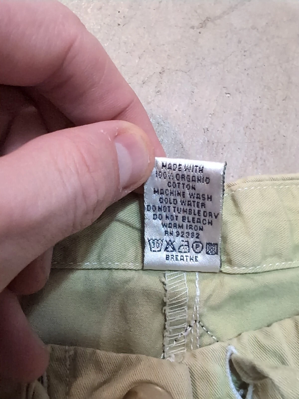 prana vtg m capris pants