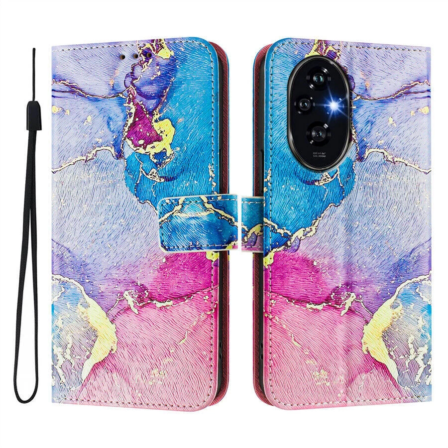 Flower Cat Butterfly Wallet Phone Case For Huawei Honor 200 X5B X7C X6B X7B X7C - Image 3 of 4