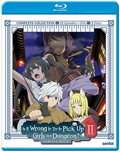 DanMachi Is It Wrong to Try to Pick Up Girls in A Dungeon Blu-ray Anime  Complete