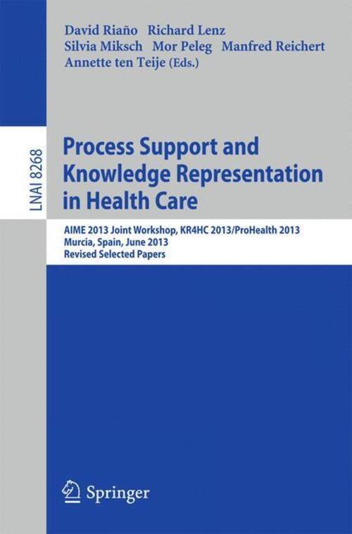 Thumbnail - David Riano (u. A.) | Process Support And Knowledge Representation In