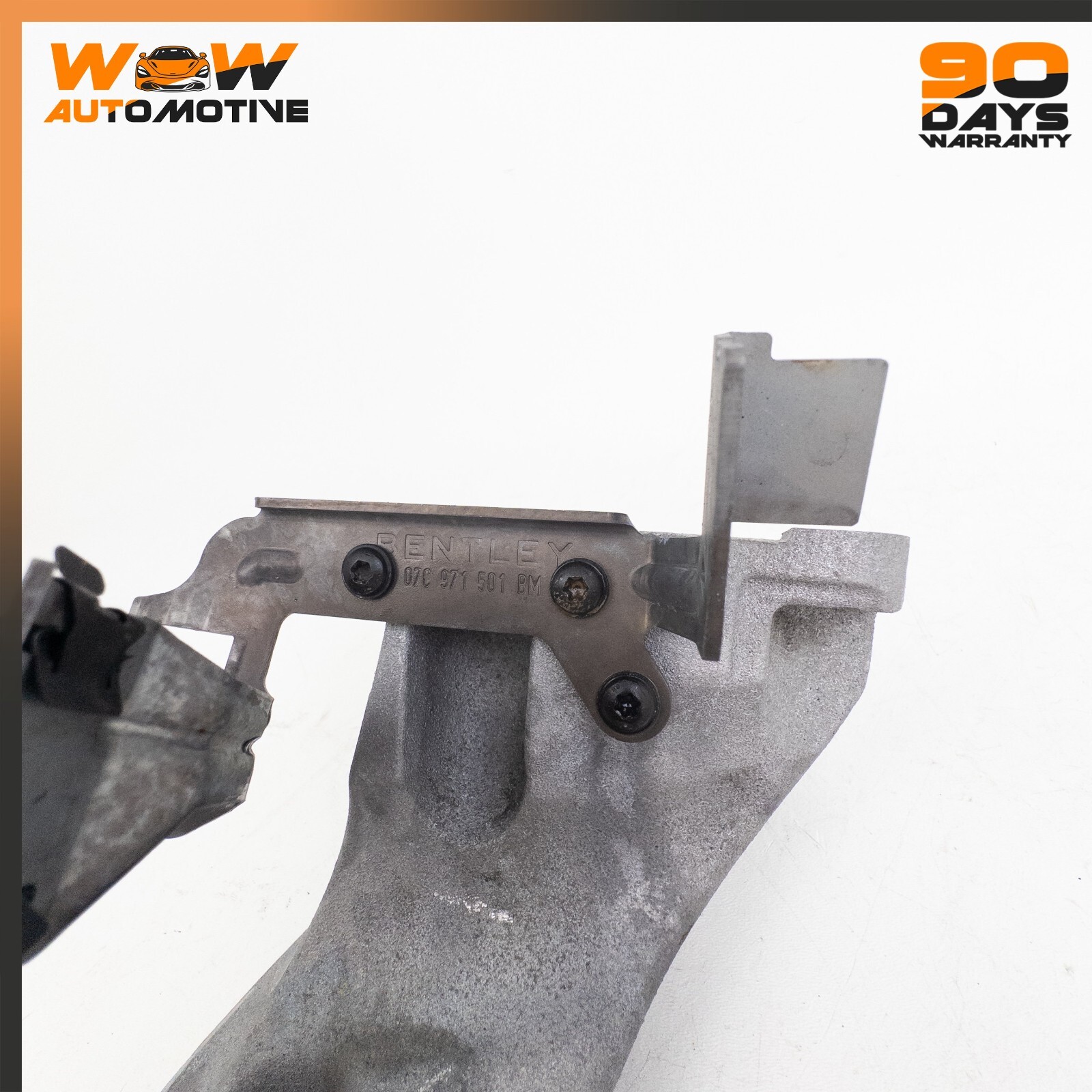04-19 BENTLEY CONTINENTAL GT FLYING SPUR LEFT ENGINE MOTOR BRACKET MOUNT OEM