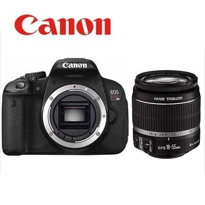 Canon EOS Kiss X6i EF S 18 55mm Standard Lens Set Image 