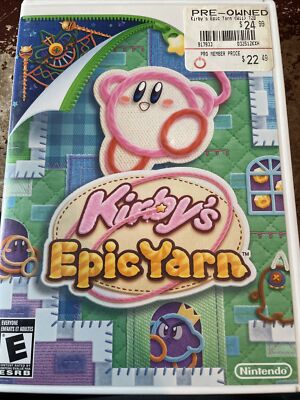 Kirby's Epic Yarn (Nintendo Wii, 2010)