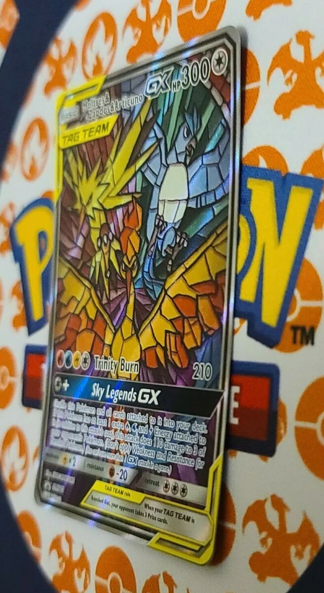 Moltres & Zapdos & Articuno GX - SM210 - Alternate Art Promo