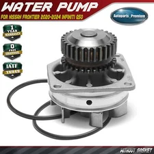 Water Pump w/ O Ring for Nissan Frontier GT-R INFINITI Q50 QX50 Q60 EX35 G37 M37