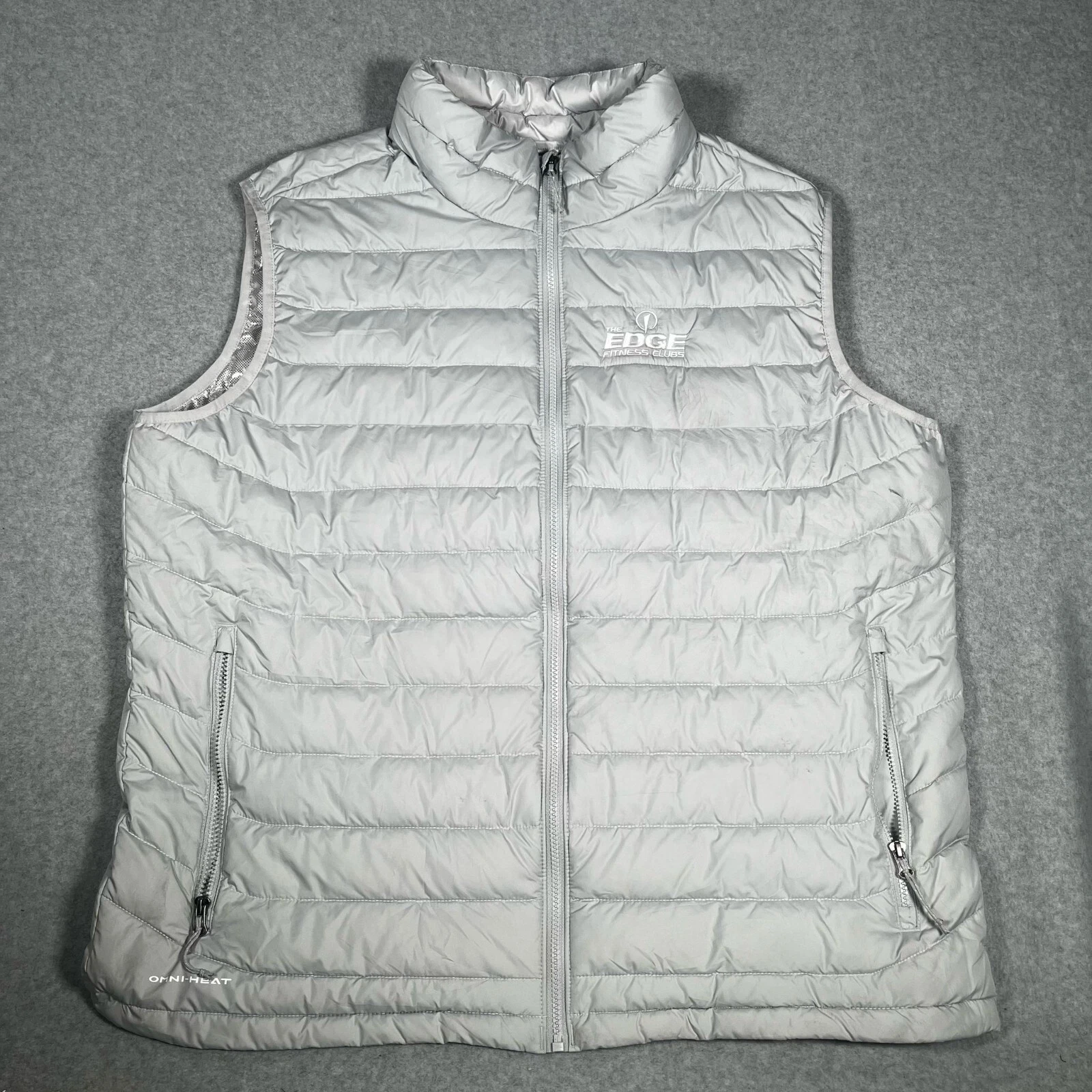 Columbia Omni Heat Puffer Vest Mens 2XLarge Golf Outdoors Casual