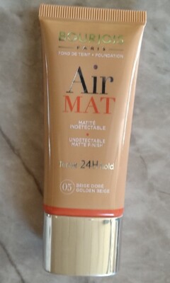 Bourjois Luft Matte 24H Grundierung, Hoch Deckung 30ml - NR 05  GOLDEN BEIGE NEU