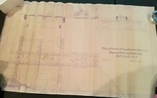 BL  Blueprint STEAMER QUEEN MECHANISM FOR LAUNCH LARGE 