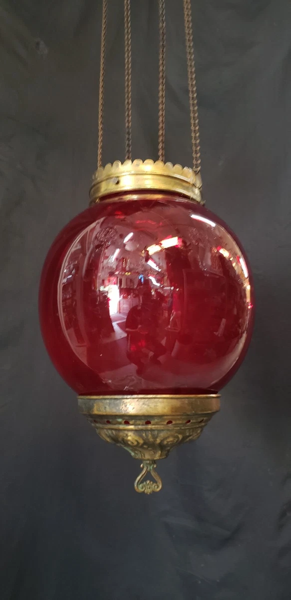 Red Antique Globes Fixtures for sale | eBay
