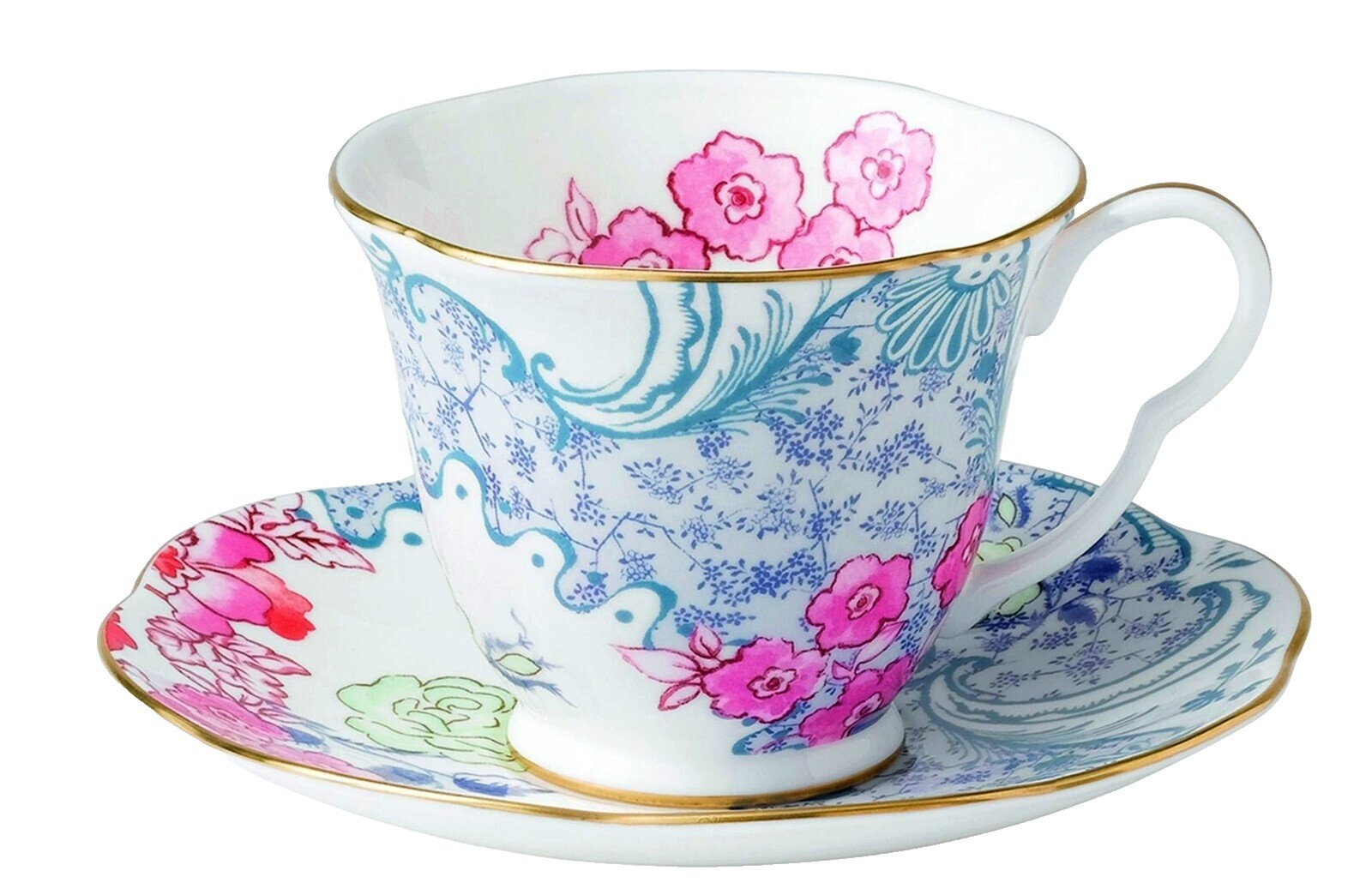 wedgwood butterfly bloom 2客 カップ&ソーサー 【公式通販】