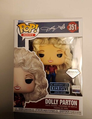 Funko Pop! Dolly Parton 351 - Édition Exclusive EE - Diamond - Neuve