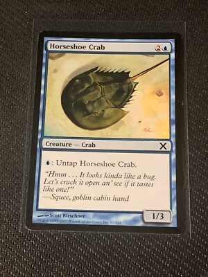 Magic the Gathering Tenth Edition Horseshoe Crab