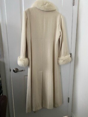 Marvin Richards ビンテージホワイトフォックスファーロングコート Marvin Richards Fox Fur Coat | eBay