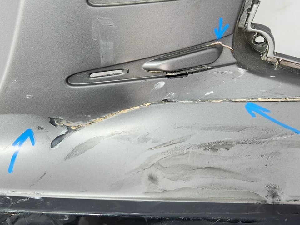 ✅ 2014-2015 OEM Audi R8 V10 parachoques trasero cubierta panel carcasa negro PDC NOTE* Foto 2 de 4