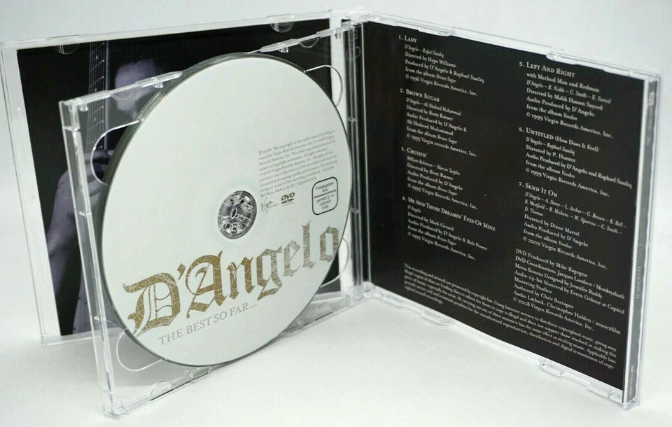 D'Angelo - The Best So Far (Special Edition CD + DVD Album) - HTF - Image 4 of 4