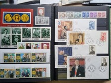 OFFERTA! Charles de Gaulle Mini collezione personaggi famosi MNH+FDC Francia