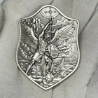 2021 Shield of St. Michael 2oz .999 Silver Stackable Round KOMSCO South Korea