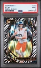 2024 PANINI SELECT ZEBRA SHOCK #221 BO NIX ROOKIE RC PSA 9