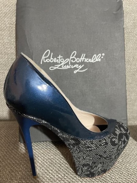 Women Roberto Botticelli Heels Blue