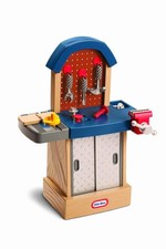 Little Tikes Tough Workshop   Beige, Kids Tool Bench, Pretend Play