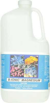 B-Ionic Magnesium for Coral Reef Salt Water Aquariums, 1 Gallon