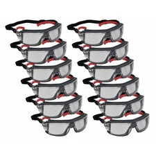 212 Performance Gasket Sealed Anti-Fog Clear Safety Glasses 12-Pair, EPE140503DZ