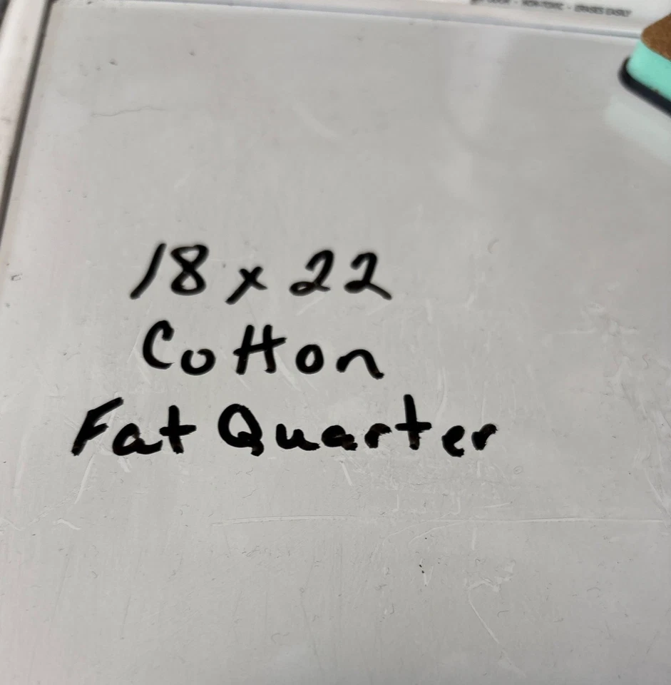 Dark Red Cotton Fat Quarter Fabric 18x22" Quilting Crafting Projects - Image 3 of 4