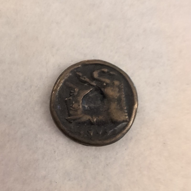 Vintage GREEK COIN Copy Token ~ GELA DRACHMA TETRADRACHM CEAAT