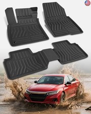 Car Floor Mats for Honda Accord: 2018 2019 2020 2021 2022, All Weather