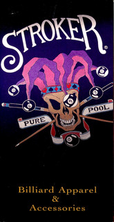 Stroker Pure Pool Billiards Apparel & Accessories Arcade Flyer / Brochure / Ad /