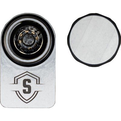 Secure Outdoors Elite Lock - Single - Minn Kota Qrb - Silver  SO-EL-S-MK-SV