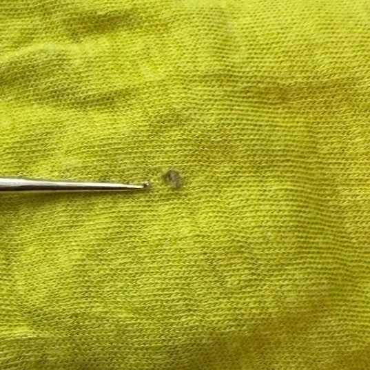 Eileen Fisher 上衣衬衫,尺寸 L,Chartreuse 绿色有机亚麻长袖 * — 第 3/4 张图片