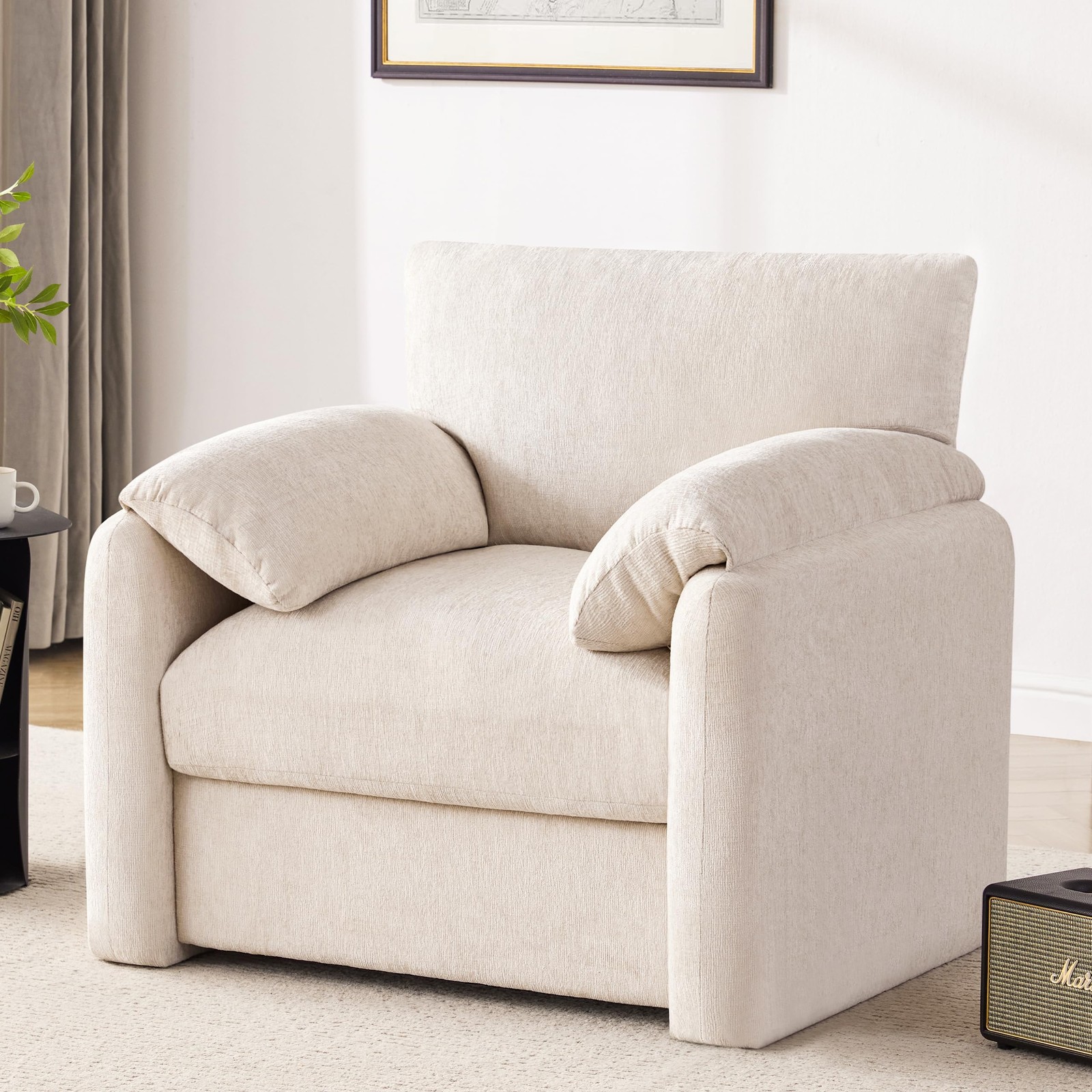 38.6" Wide Accent Chairs For Living Room