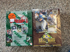 1994 Fleer Extra Bases & 1992 Factory Sealed Baseball Box LOT RARE 🔥Rookies HOF