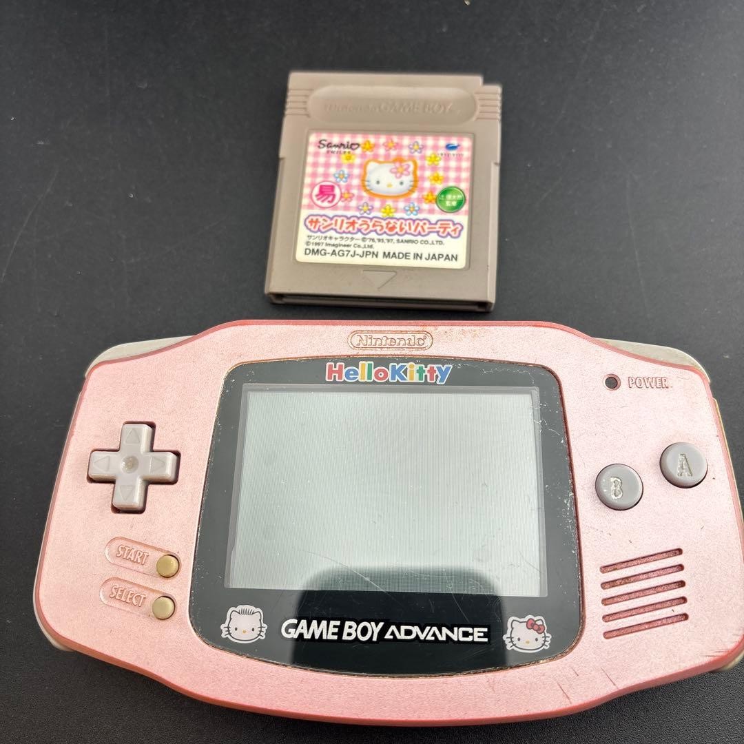 ゲームボーイアドバンス 本体サンリオ Nintendo Game Boy Advance Hello Kitty Console Tested Working from