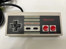 Original Nintendo NES Controller OEM Gray Tested Cleaned